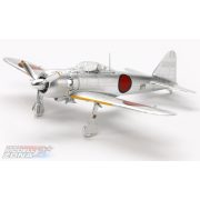   Tamiya - 1:72 MITSUBISHI A6M5 (ZEKE) Zero Fighter Silver Plated - makett