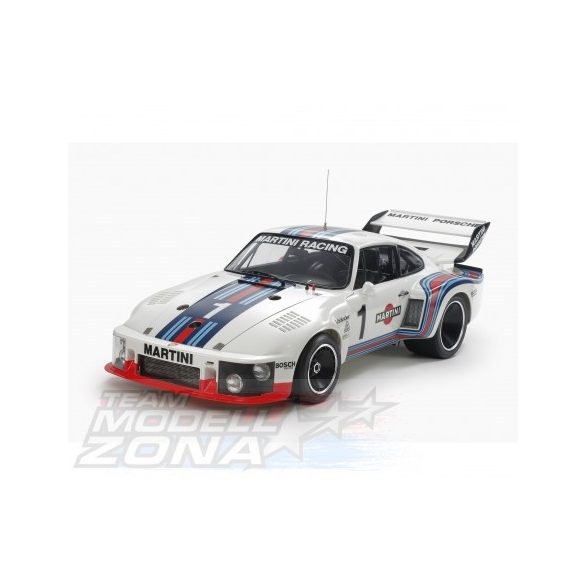 Tamiya - 1:12 Porsche 935 Martini m. PE - makett