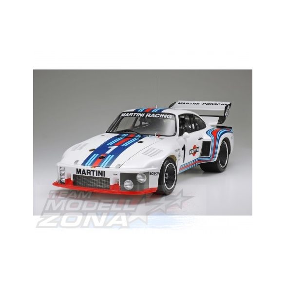 Tamiya - 1:12 Porsche 935 Martini m. PE - makett