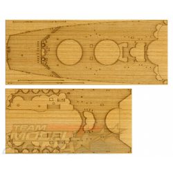 Tamiya - 1:350 Yamato Wooden-Deck Sheet makett