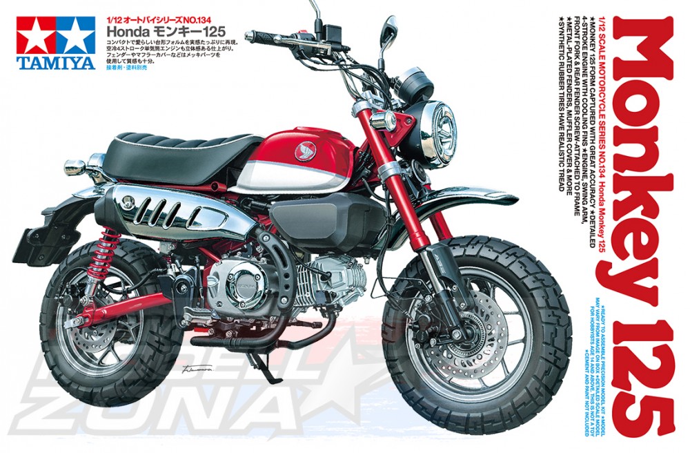 もも 1/12 Honda Monkey 125