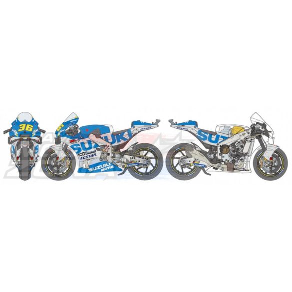 Tamiya - 1:12 Team Suzuki ECSTAR GSX-RR ’20 - makett 