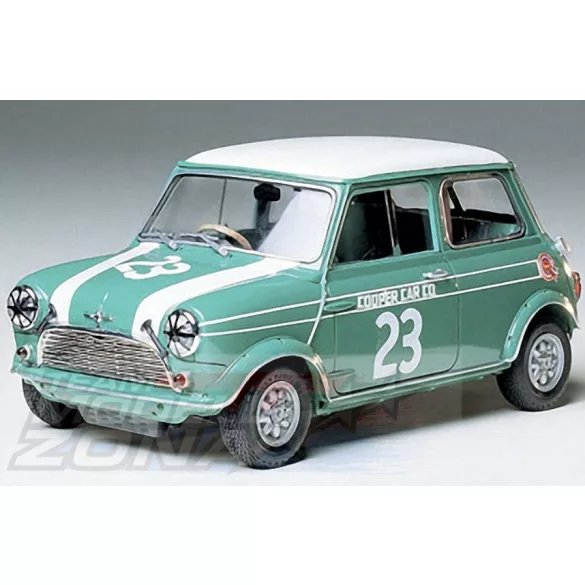 Tamiya 1:24 Morris Mini Cooper Racing makett