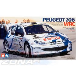 Tamiya - 1:24 Peugeot 206 WRC - makett