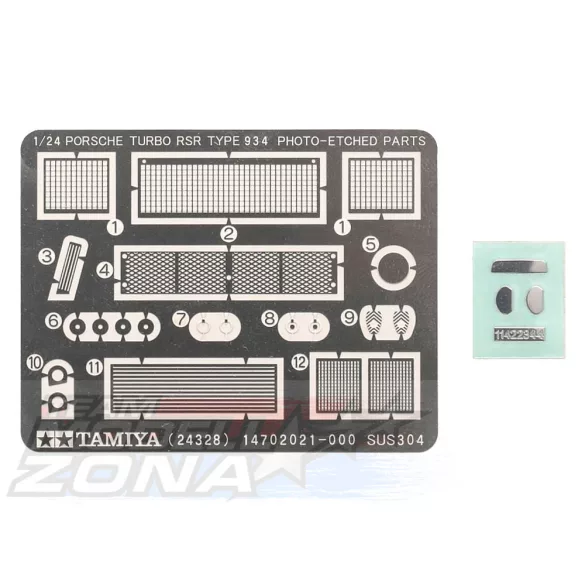 Tamiya 1:24 Porsche 934 Vaillant Kremer Racing makett