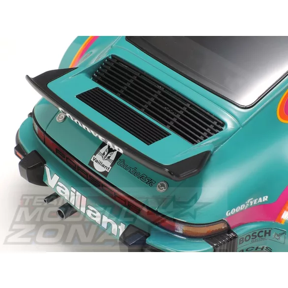 Tamiya 1:24 Porsche 934 Vaillant Kremer Racing makett
