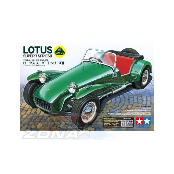 Tamiya - 1:24 Lotus Super 7 Serie II - makett
