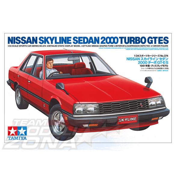 Tamiya 1:24 Nissan Skyline 2000 Turbo GTES makett