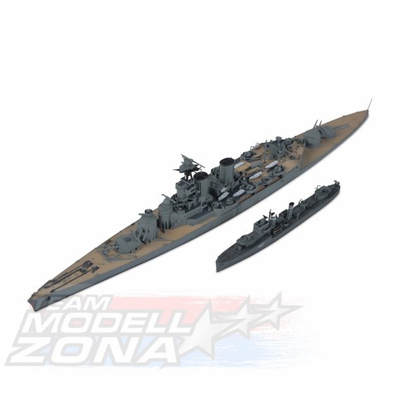 Tamiya - 1:700 Brit Hood & E Class Destroyer WL makett