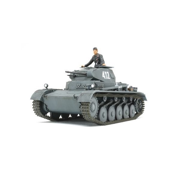 Tamiya - 1:48 German Panzer II A/B/C - makett