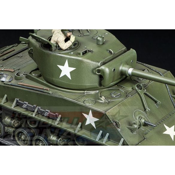 Tamiya - 1:48 US M4A3E8 Sherman Easy Eight - makett