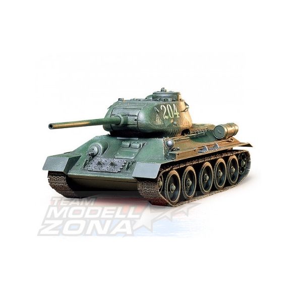 Tamiya - 1:35 Rus. T34/85 Mtl. Kampfpanzer - makett