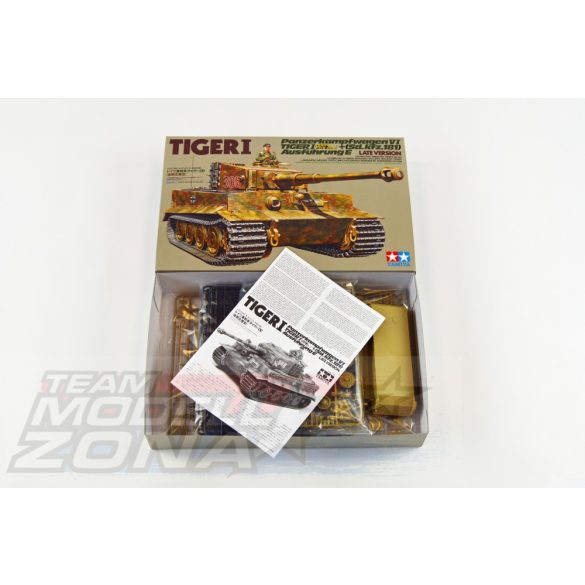 Tamiya German Heavy Tiger I Late Ver - makett