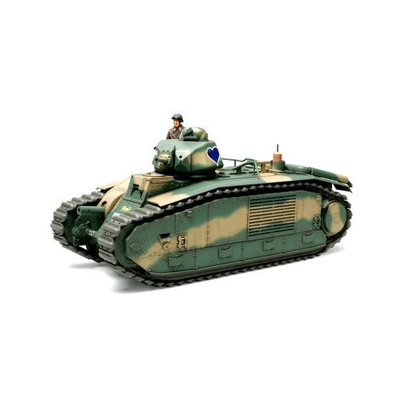 Tamiya French Battle Tank Char B1 - makett