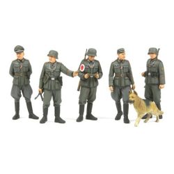 WWII Figurenset Deutsche Feldpolizei	