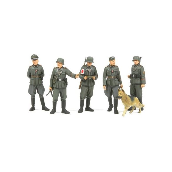 WWII Figurenset Deutsche Feldpolizei	