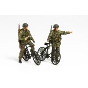 Tamiya British Paratroopers Set - w/Bicycles - makett