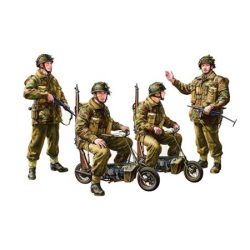 Britische Fallschirmjäger mit Motorrad (4)	