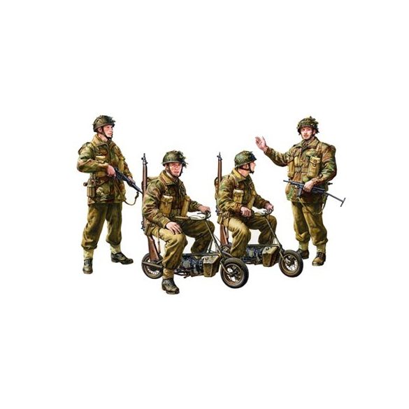 Tamiya British Paratroopers - Small Motorcycle - makett