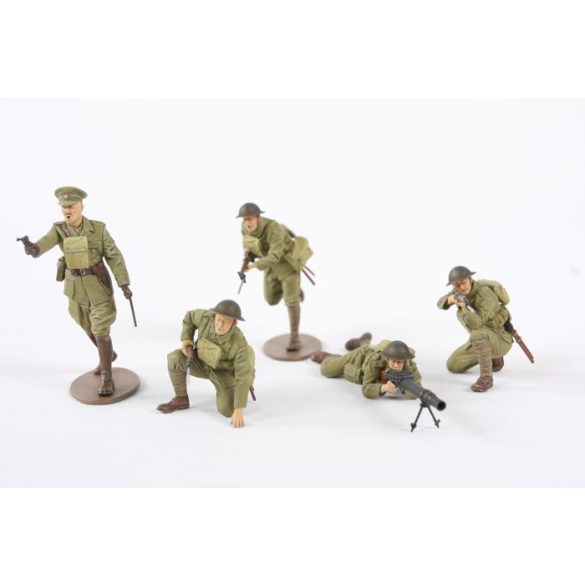 Tamiya - 1:35 British Infantry Set - makett