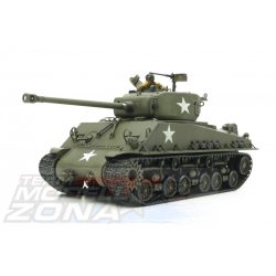 Tamiya - 1:35 Sherman Easy8 Euro 1 figurával - makett