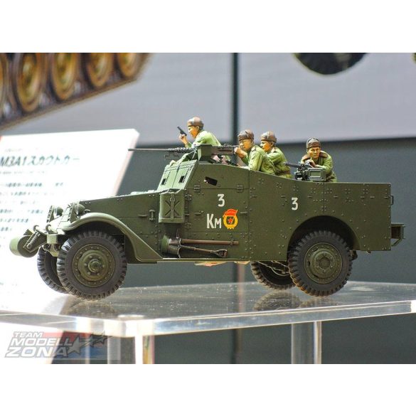 Tamiya 1/35 M3A1 Scout Car - makett