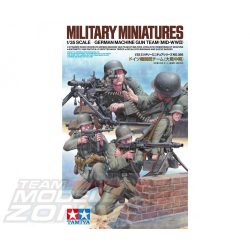 Tamiya 1:35 Fig.-Set Ger. MG Team (5) Mid.WWII makett