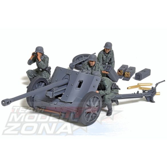 Tamiya 1:35 GERMAN 5cm ANTI-TANK GUN (Pak38) makett