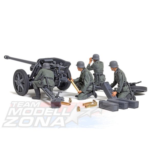 Tamiya 1:35 GERMAN 5cm ANTI-TANK GUN (Pak38) makett
