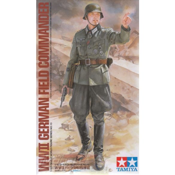 1:16 WWII Figur Deutscher Kommandant - Tamiya 