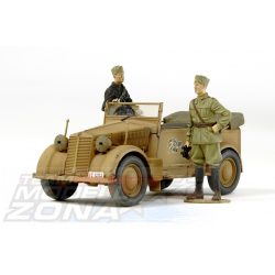   Tamiya - 1:35 olasz katonai szolgálati jármű Coloniale 508CM két figurával - makett