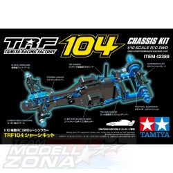 Tamiya 1:10 Rc Trf104 Chassis Kit építőkészlet