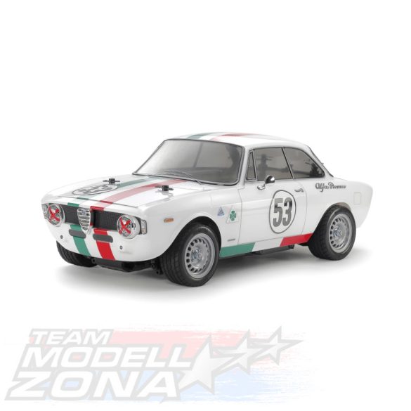 Tamiya 1:10 RC Alfa Romeo Giulia Spr. Club MB-01 Festett karosszériás építőkészlet