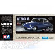   Tamiya1:10 Citroen DS Blue PB MB-01 festett kasztnival,építőkészlet