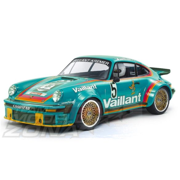 Tamiya 1:10  Porsche 934 turbo Vaillant-Kremer 50th Anniv. építőkészlet
