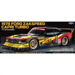   Tamiya 1:10 Ford Zakspeed Capri Mampe (TT-02) építőkészlet