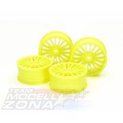 1:10 18 küllös felni szett neon sárga (4db) 24mm