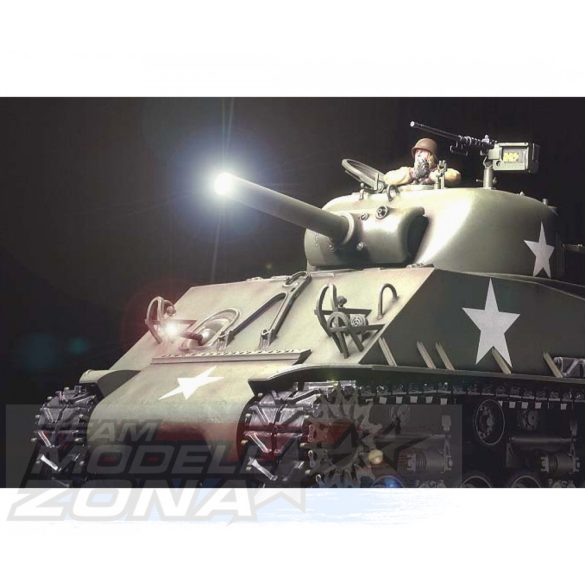 Tamiya 1:14 US Panzer Sherman M4 Full Option építőkészlet