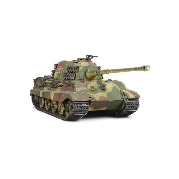 TAMIYA 56018 Panzer Königstiger Full Option Bausatz mit Multifunktionseinheit 1:16 