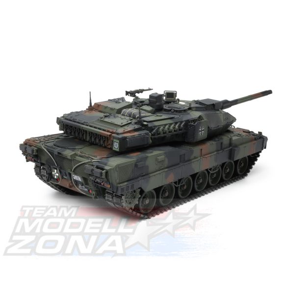 Tamiya1:16 RC Leopard 2 A7V Harckocsi modell Full option'