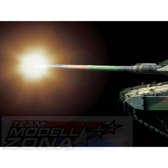 Tamiya1:16 RC Leopard 2 A7V Harckocsi modell Full option'