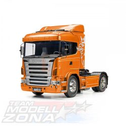 1:14 RC Scania R470 festett kasztnival (narancs)