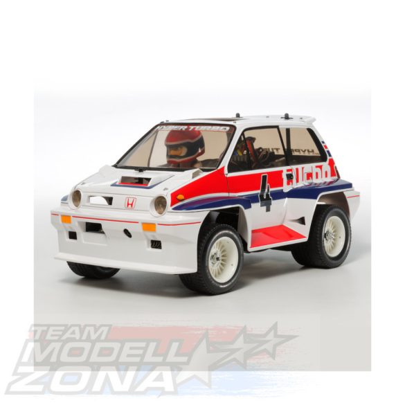 Tamiya 1:10RC Honda City Turbo (WR-02C chassis) építőkészlet