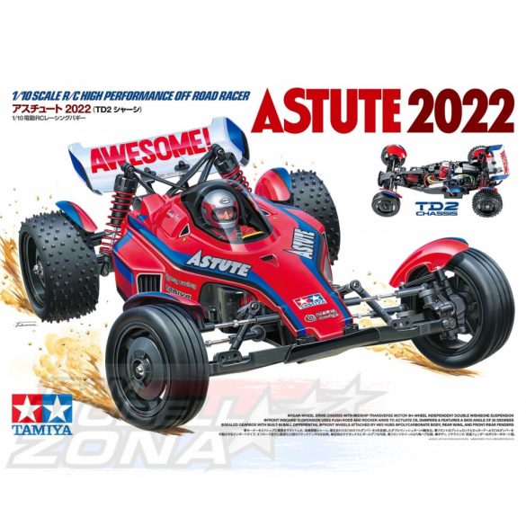 1:10 RC Astute 2022 (TD2) 2WD  építőkészlet