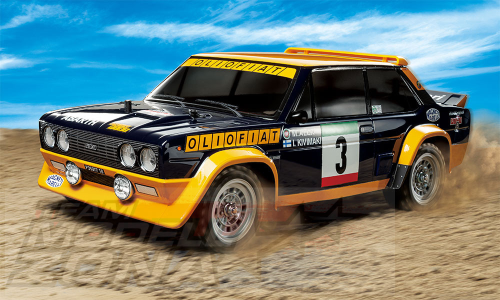 Tamiya 1:10 Fiat 131 Abarth Rally Olio Fiat (MF-01X) - KIT