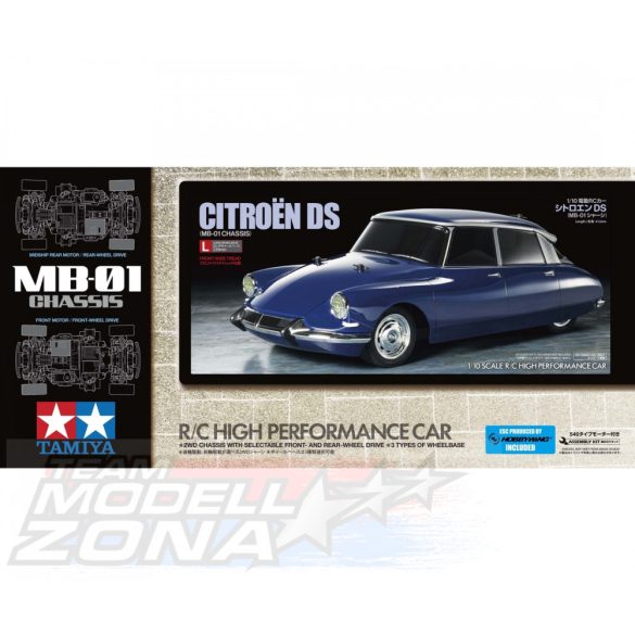 Tamiya 1:10 RC Citroen DS MB-01 építőkészlet