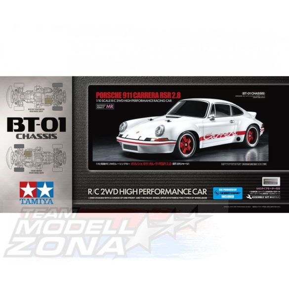 Tamiya 1:10 RC Porsche Carrera RSR 2.8 BT-01 építőkészlet