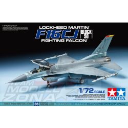 Tamiya - 1:72 F-16 CJ Fighting Falcon - makett