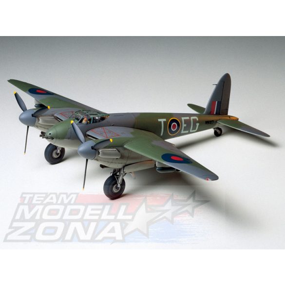 Tamiya - 1:48 RAF De Havilland Mosquito Mk.6 2 figurával - makett