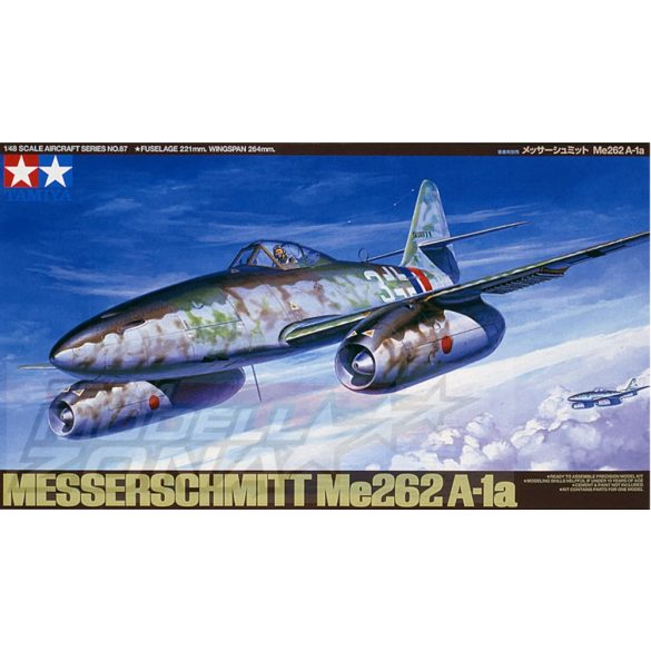 Tamiya Messerschmitt Me262 A-1a - makett